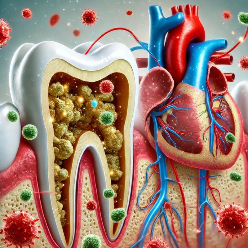 ارتباط بیماری های لثه با بیماری های قلبی؛ آیا سلامت دهان روی قلب تأثیر دارد؟
